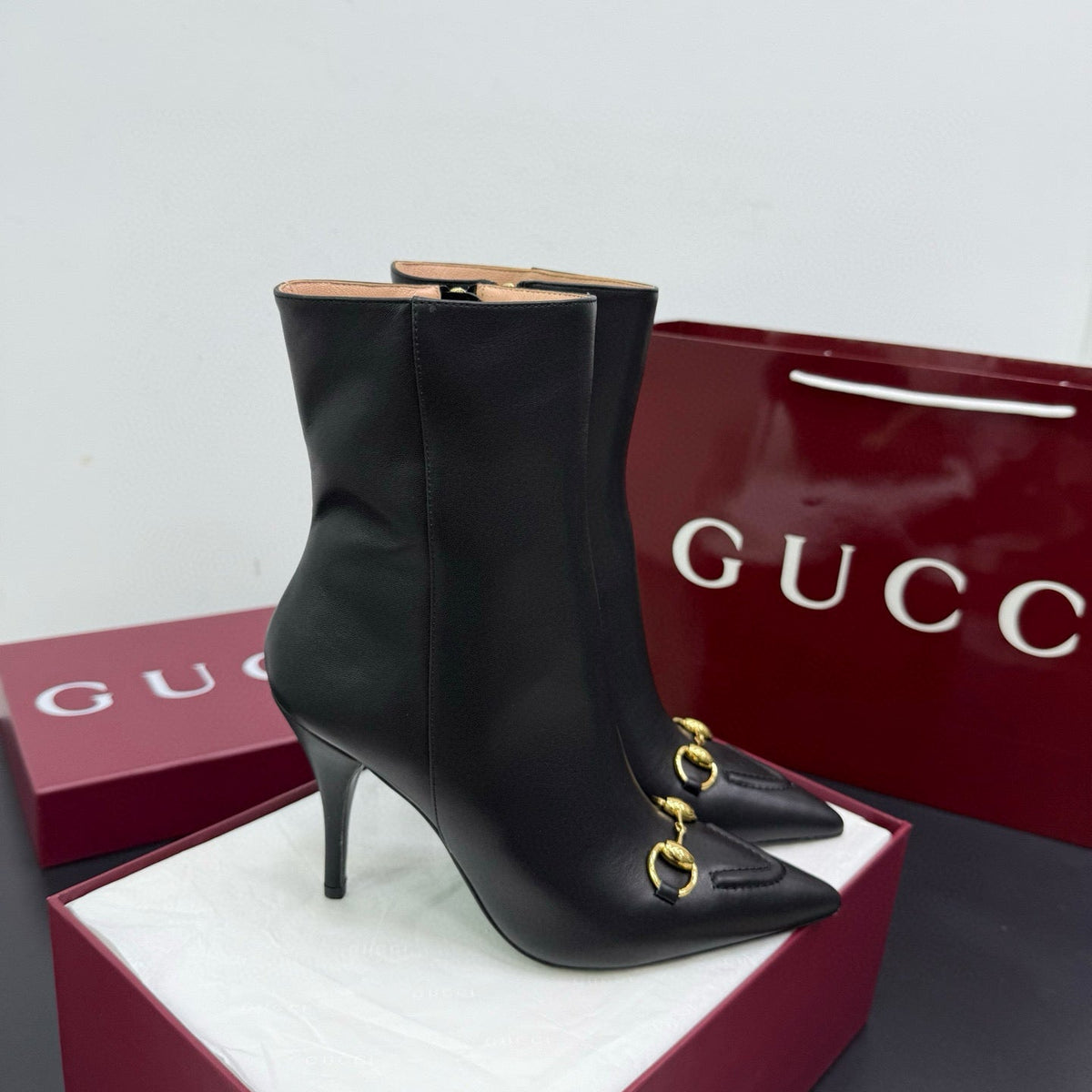 GG HEELED BOOTS
