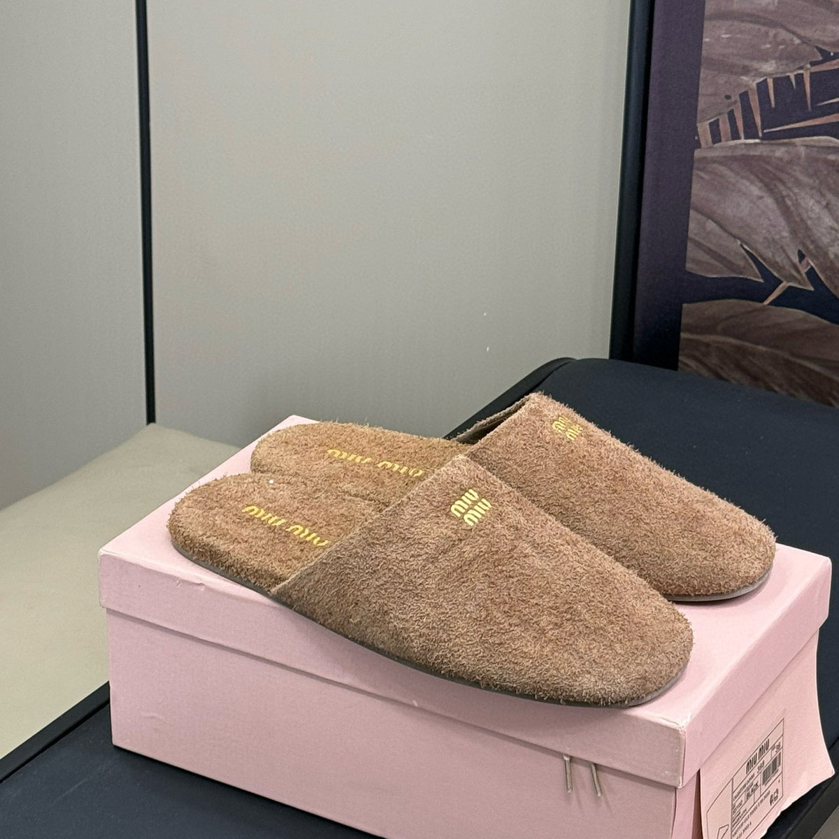 MIU M SLIPPERS