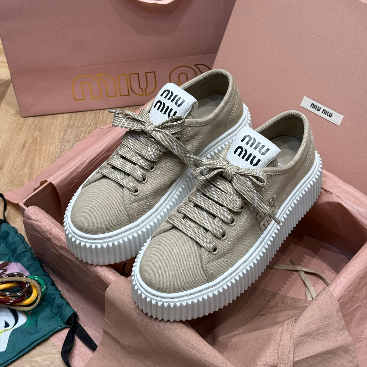 MIU M TRAINERS