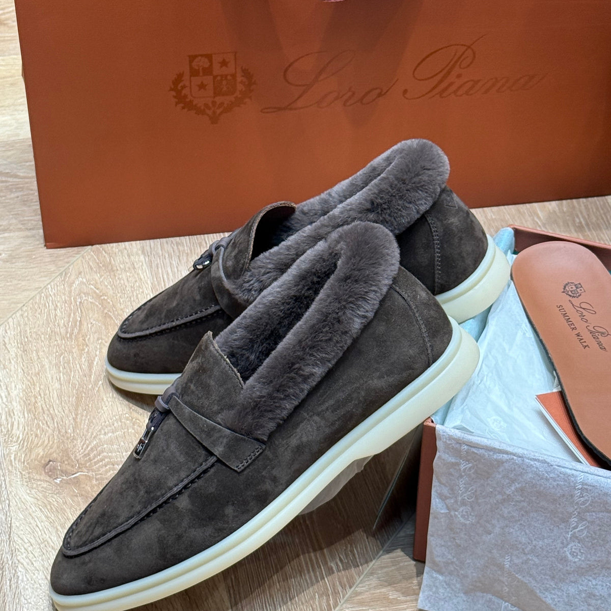 LORO P SUMMER CHARMS LOAFERS
