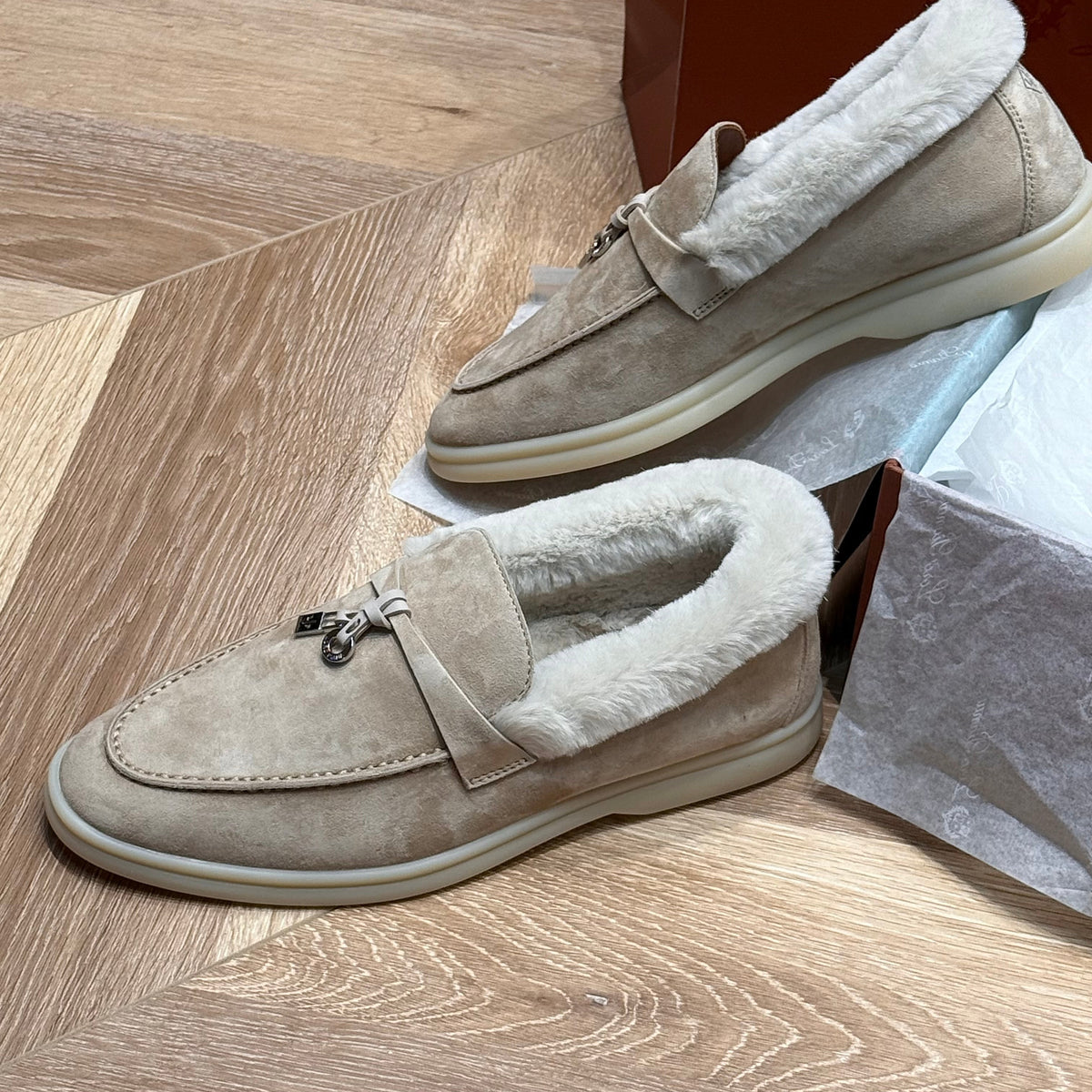LORO P SUMMER CHARMS LOAFERS