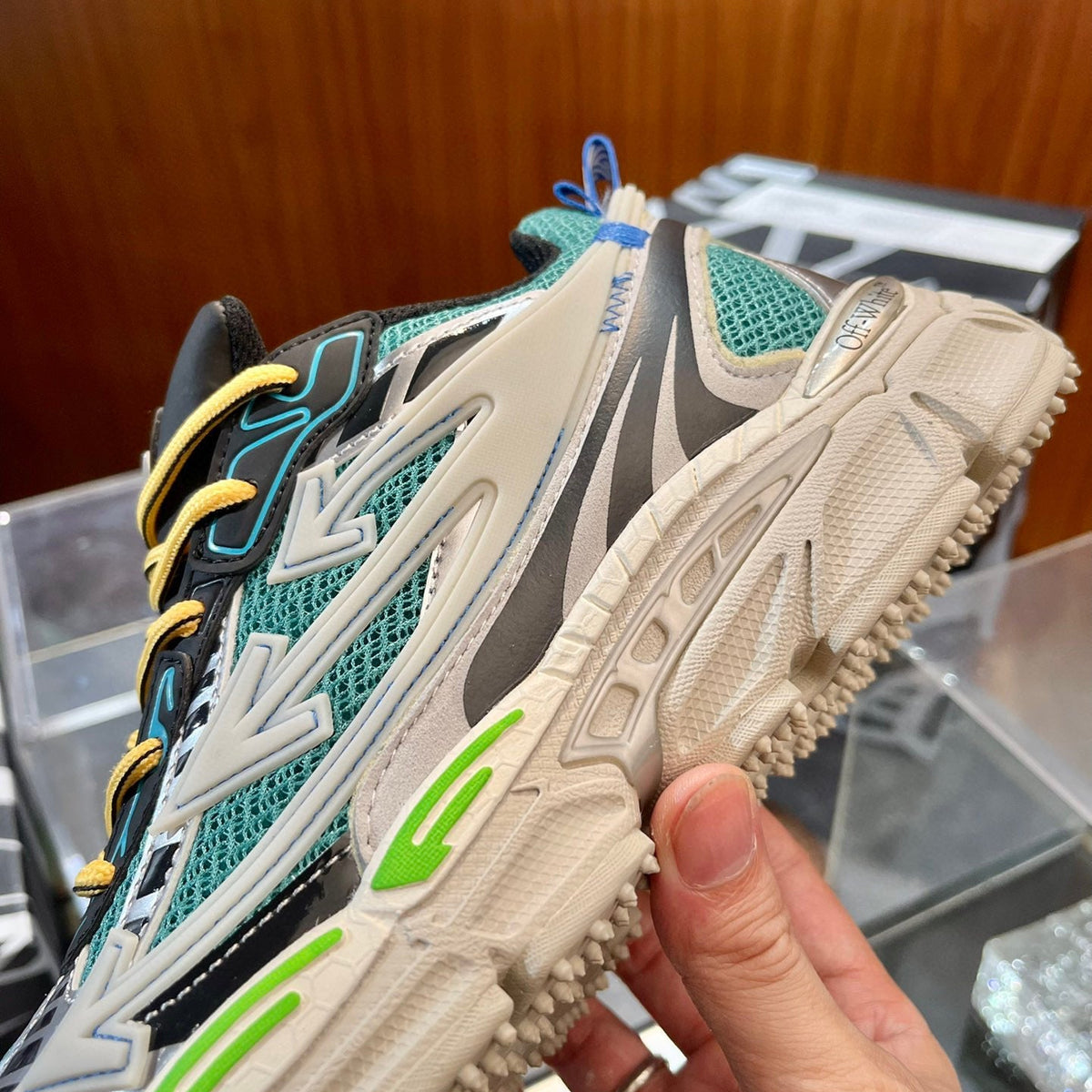 OFF W x VIRGIL ABLOH TRAINERS