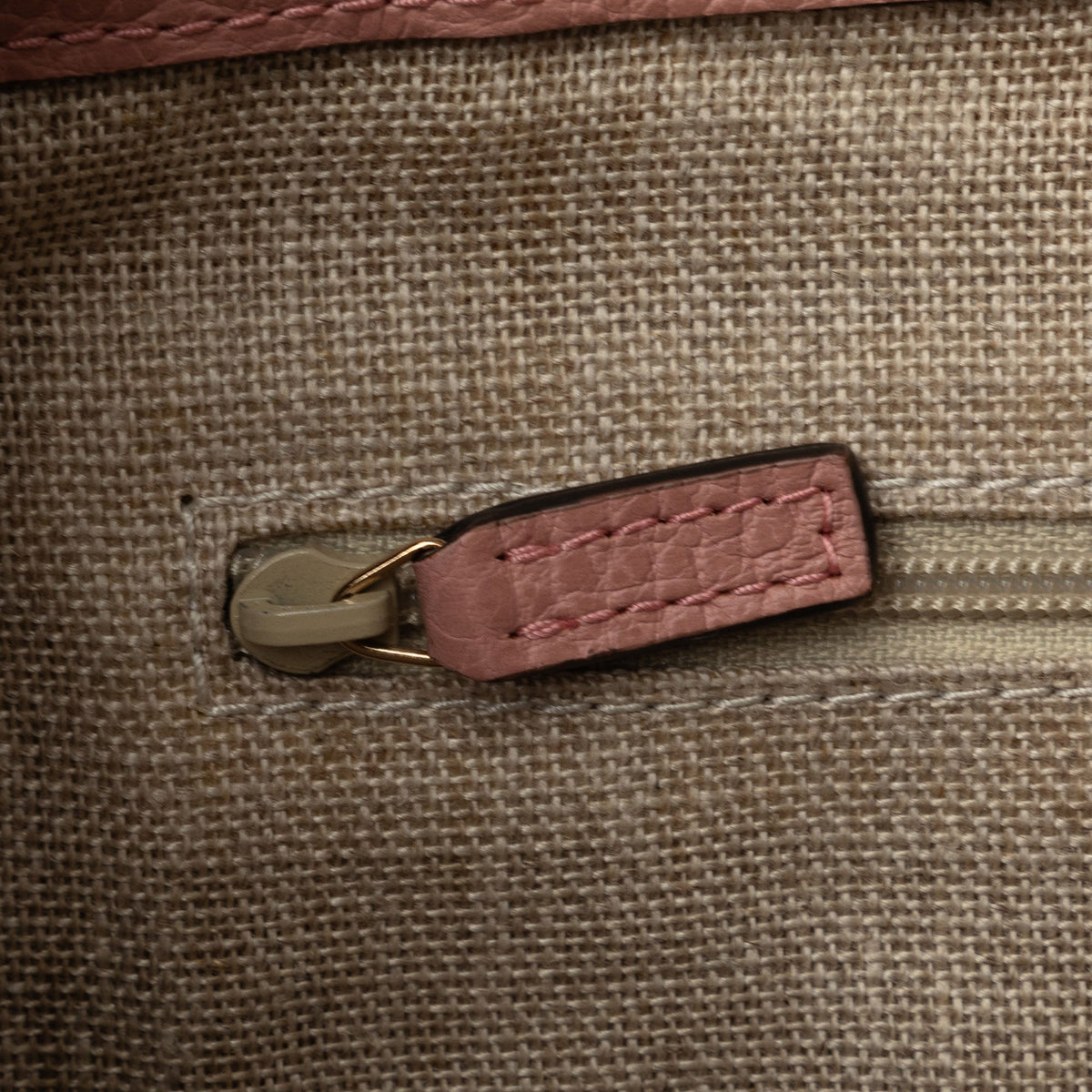 GUCCI Leather Charmy Satchel