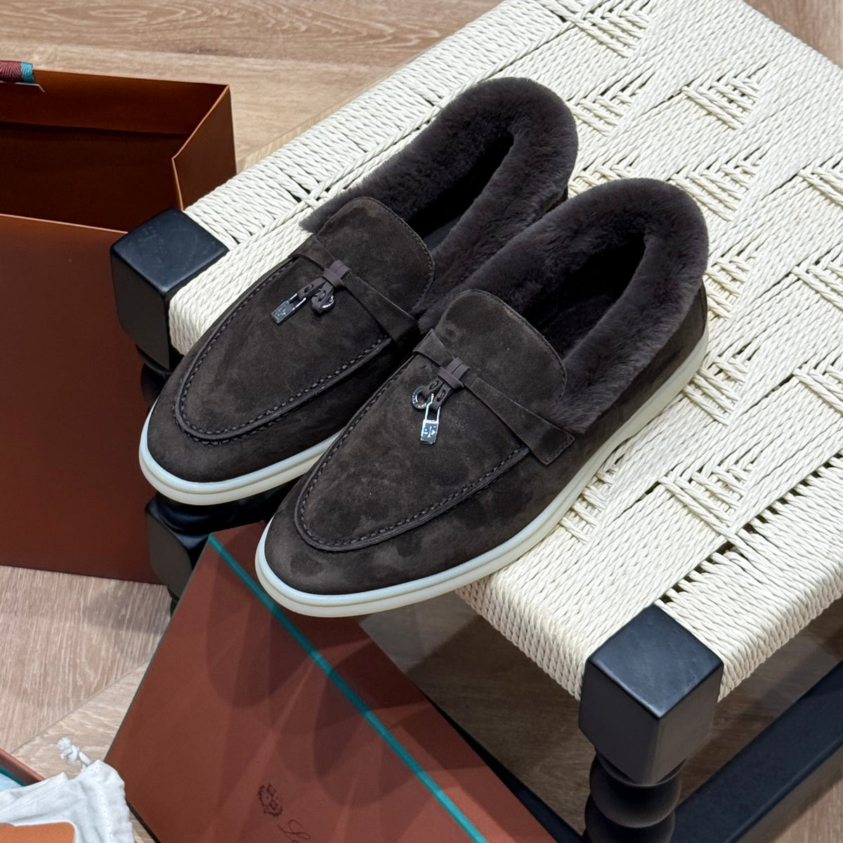 LORO P SUMMER CHARMS LOAFERS