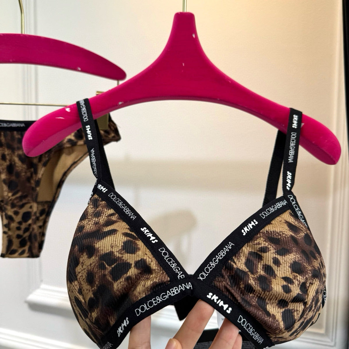 SKIMS x DG BRA SET