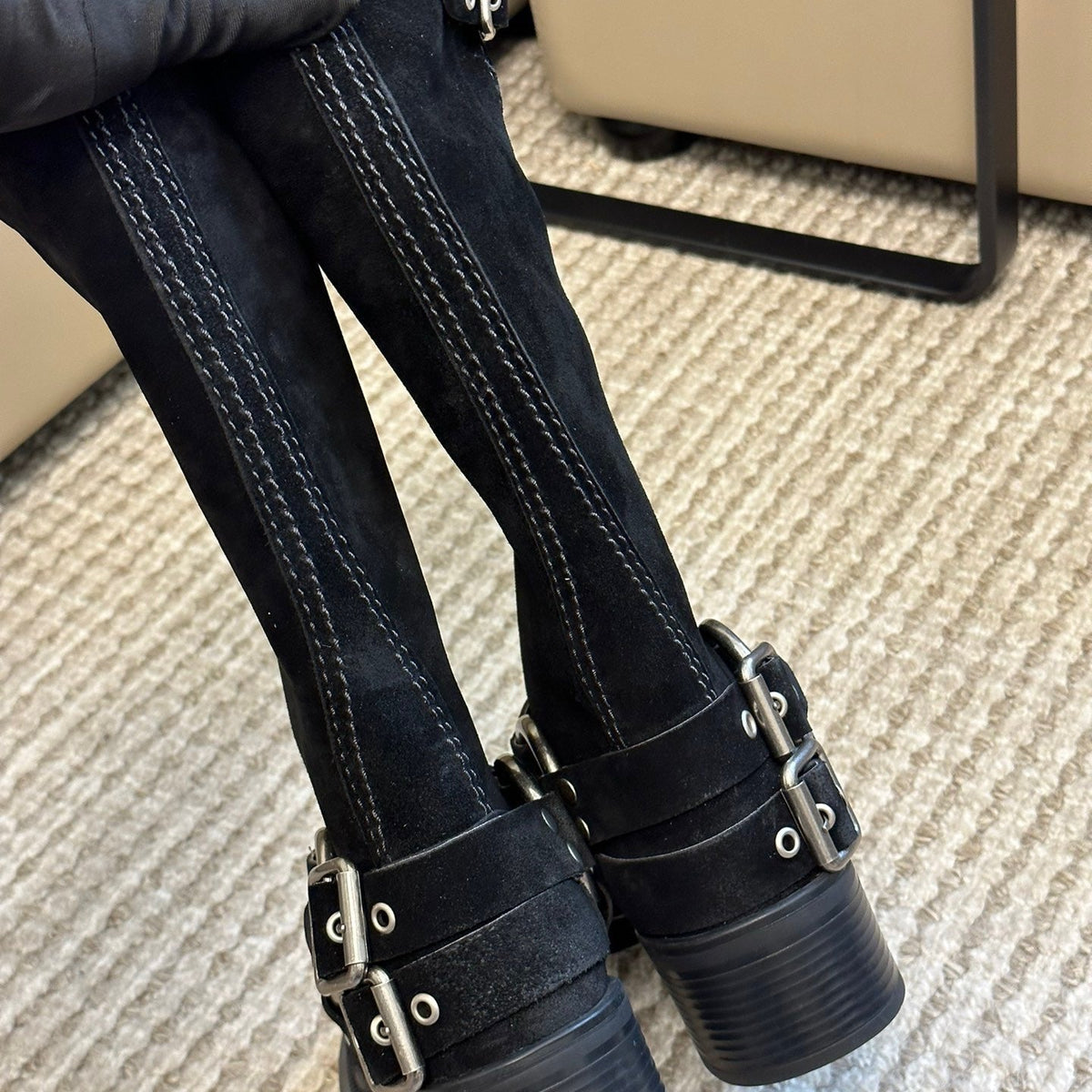 MIU M BOOTS