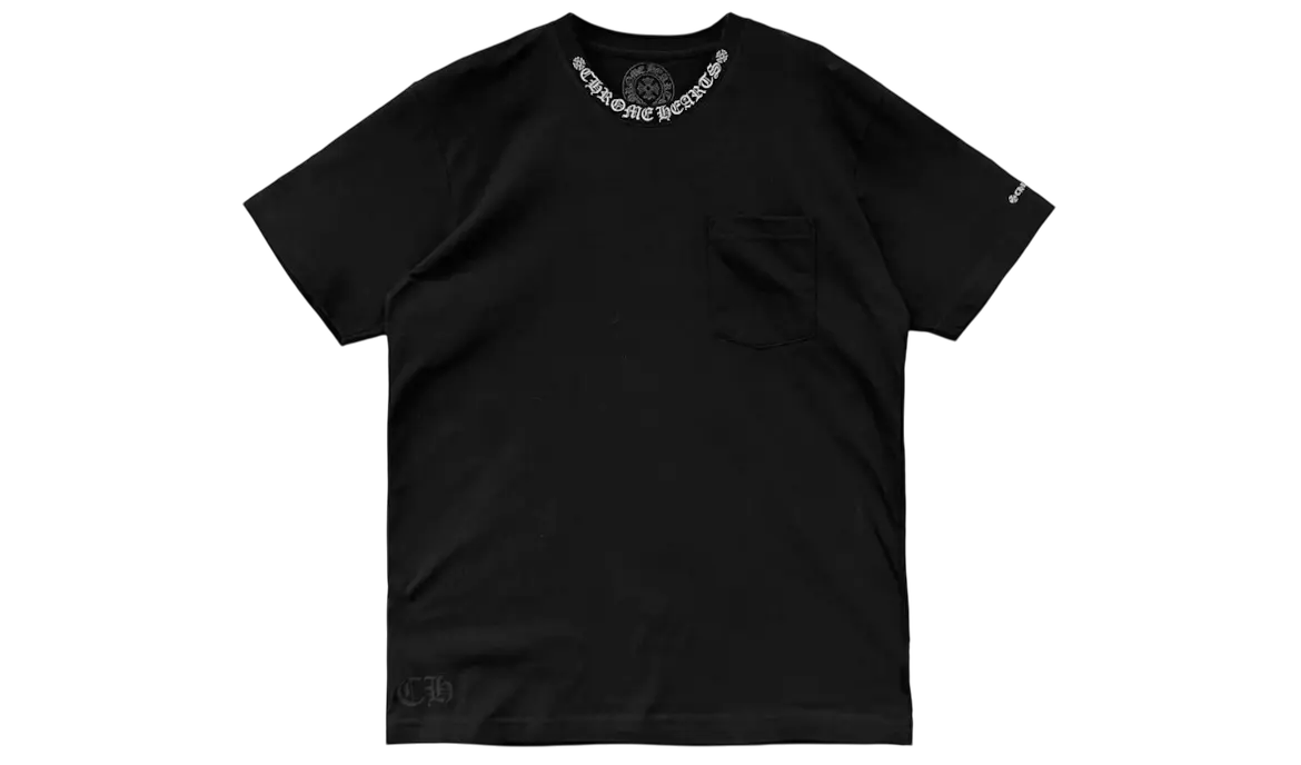 Chrome Hearts Horseshoe Logo Pocket T-Shirt