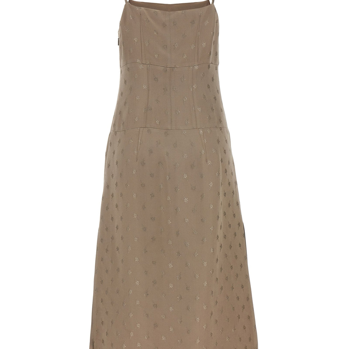 Fendi Women Satin Midi Dress