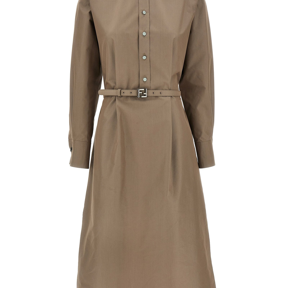 Fendi Women Chemisier Midi Dress