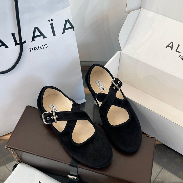 ALAIA BALLET FLATS