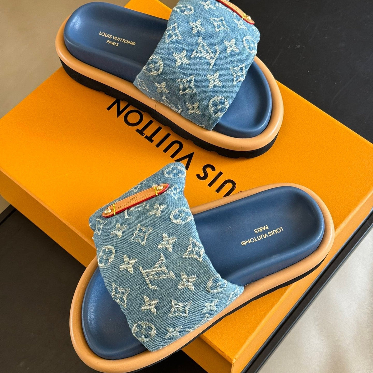 LOU PILLOW MULES