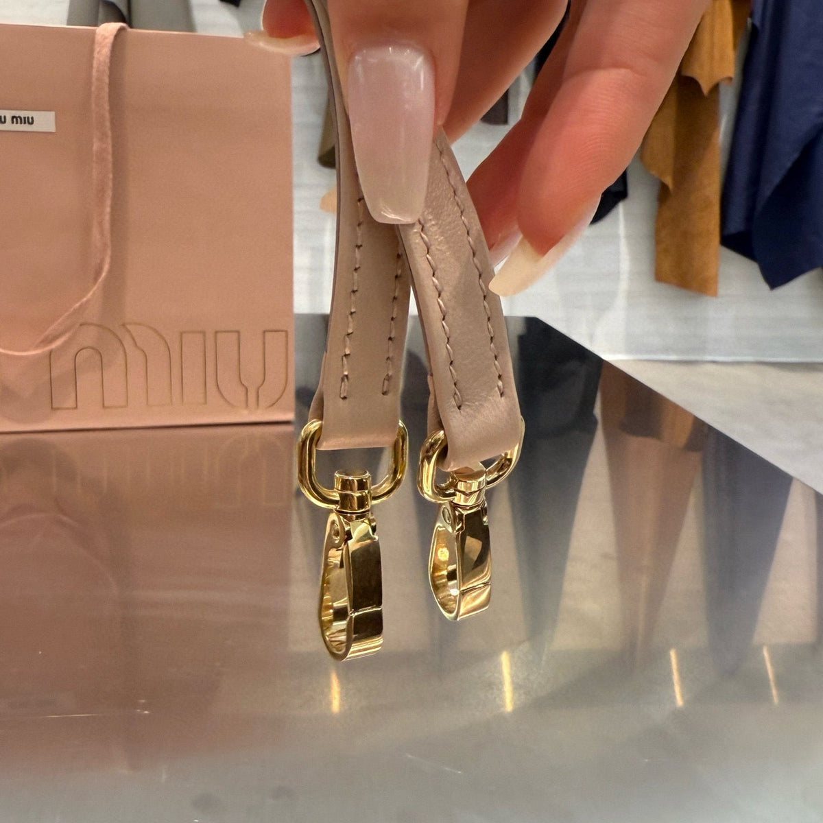 MIU M ARCADIE MATELASSE BAG