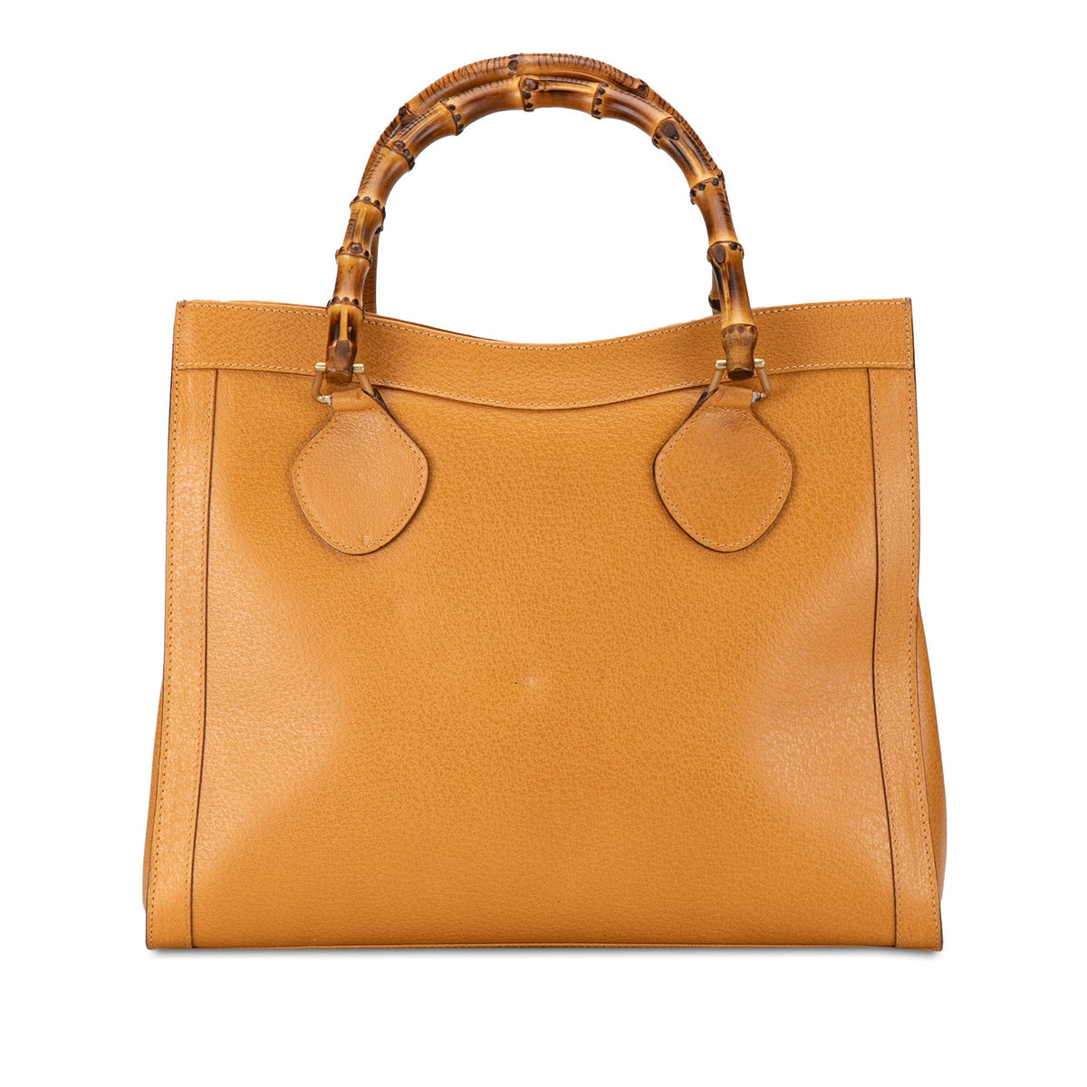 GUCCI Medium Leather Bamboo Diana Tote Tote Bag
