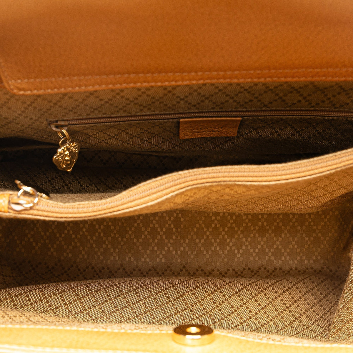 GUCCI Medium Leather Bamboo Diana Tote Tote Bag
