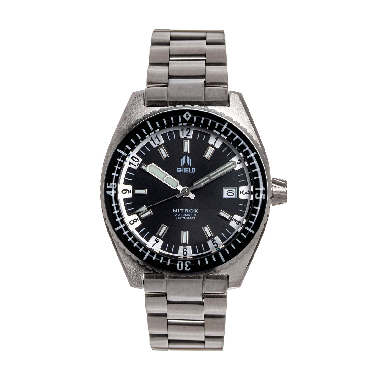 Shield Nitrox Bracelet Watch w/Date