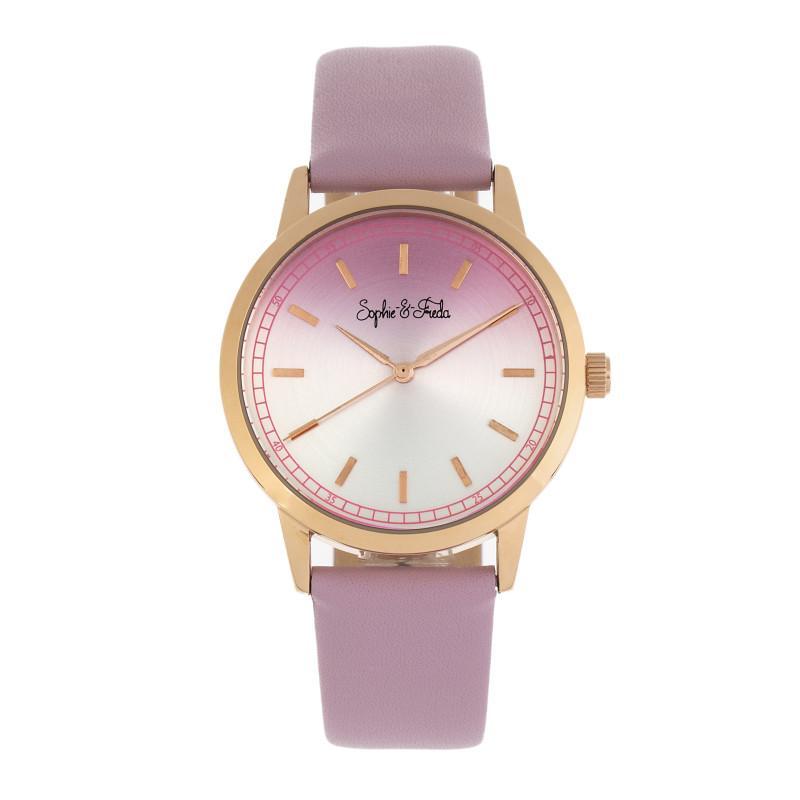 Sophie and Freda San Diego Leather-Band Watch