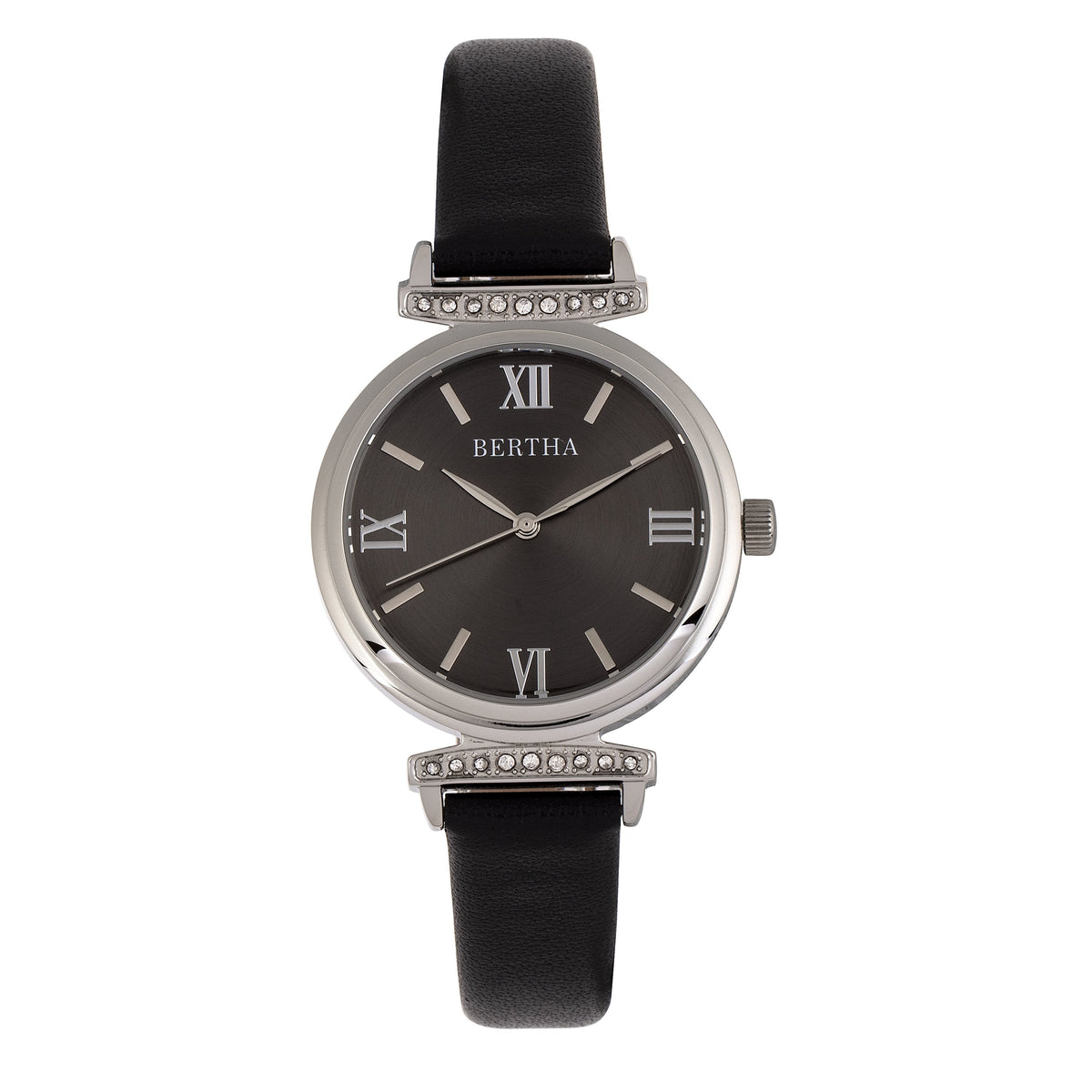 Bertha Jasmine Leather-Band Watch