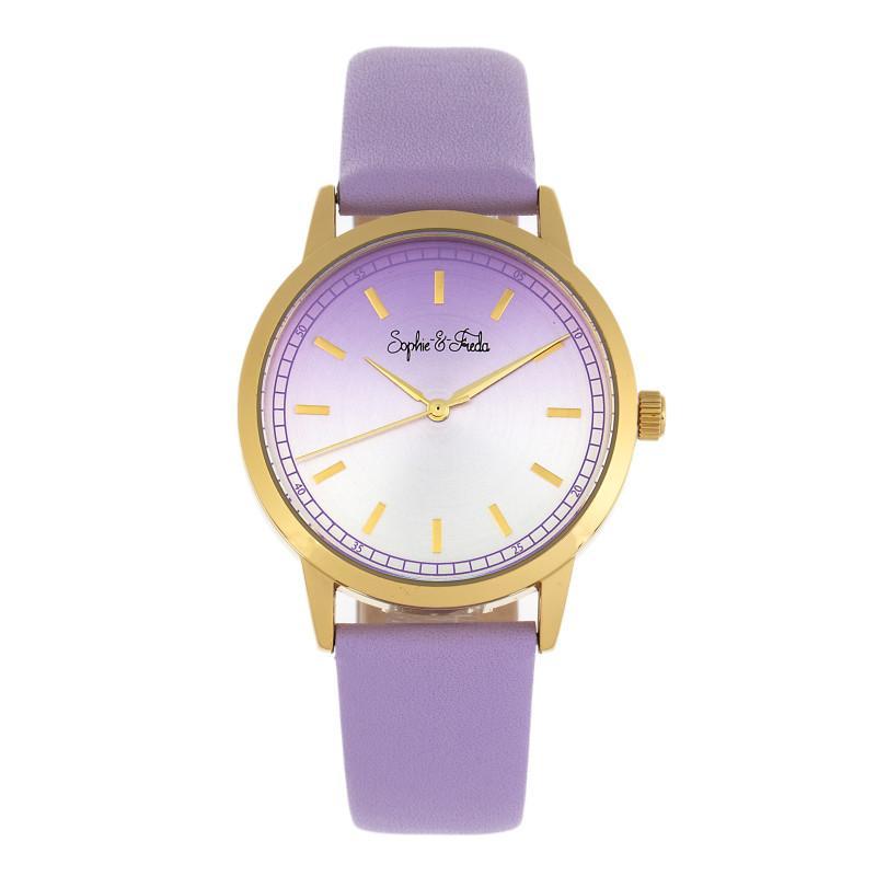 Sophie and Freda San Diego Leather-Band Watch