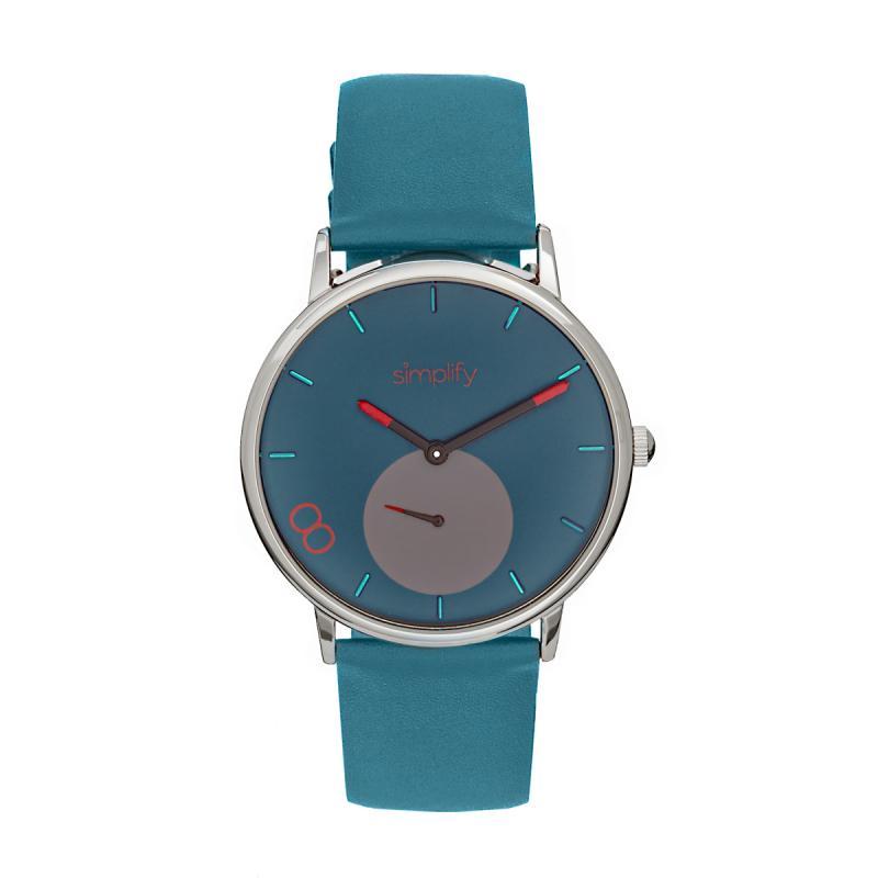 Simplify The 7200 Leather-Band Watch