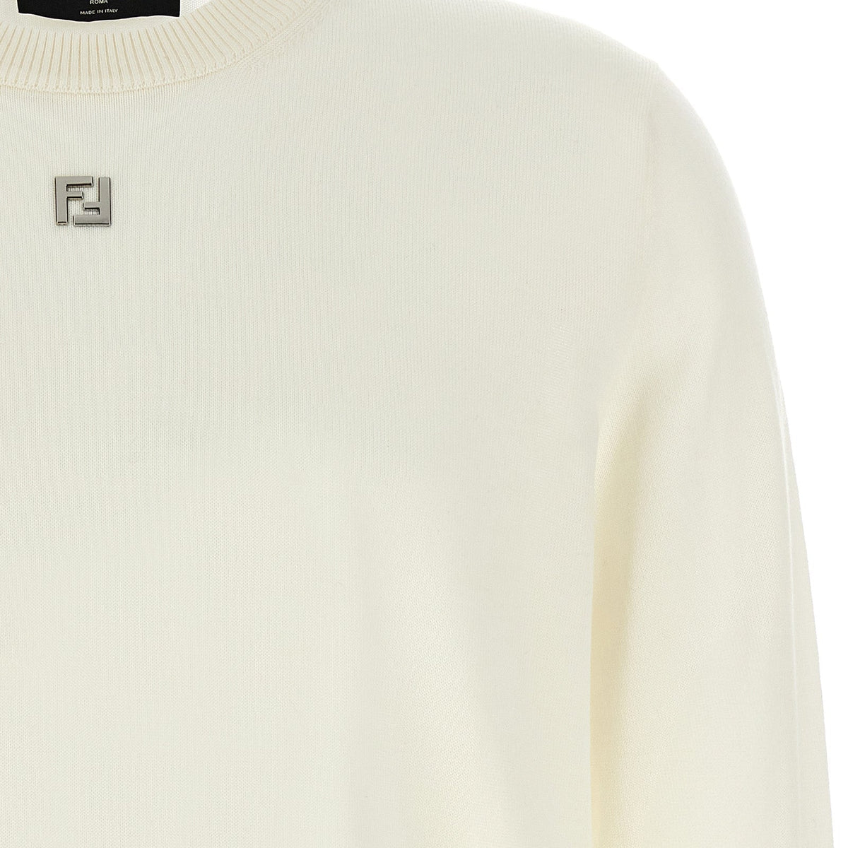 Fendi Men Ff Logo Sweater