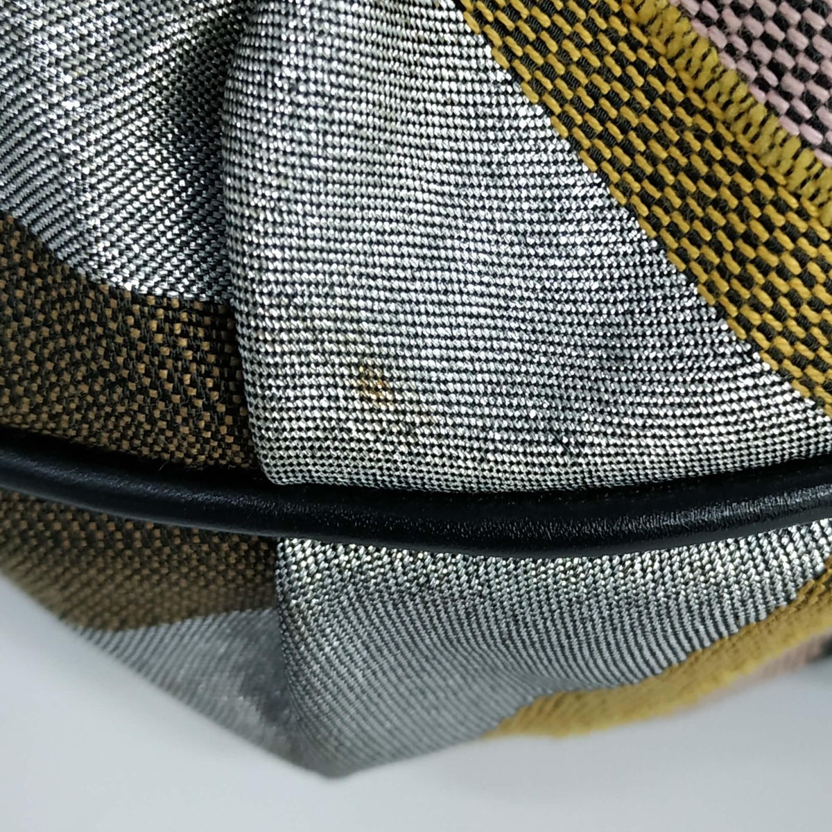 Chef Stripes Chain Hobo Multi Color