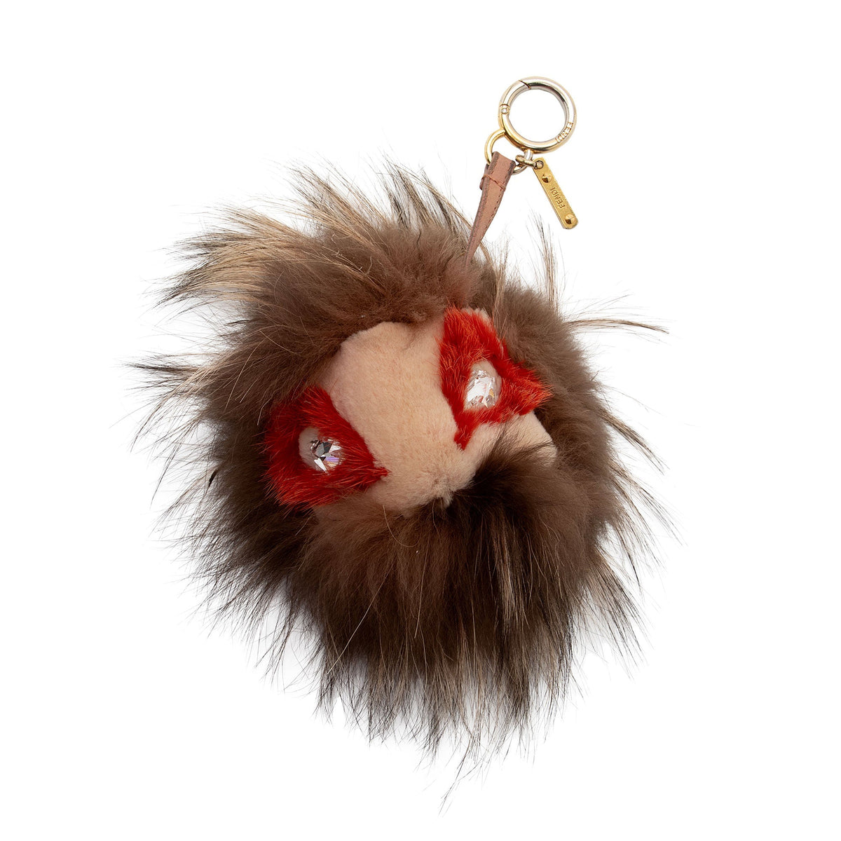 Top quality Fendi Fox Fur Monster Fur Yang Bag Charm (SHF-uRrvkZ)
