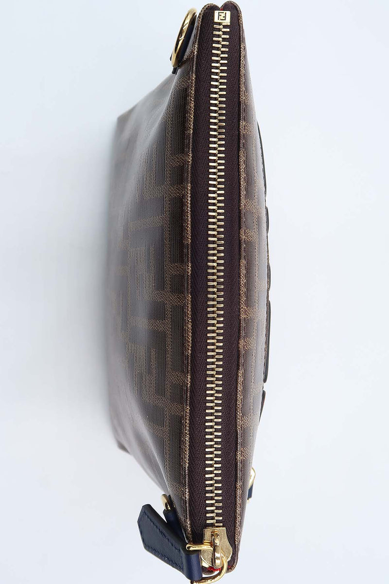 Mania Pyramid Pouch Brown