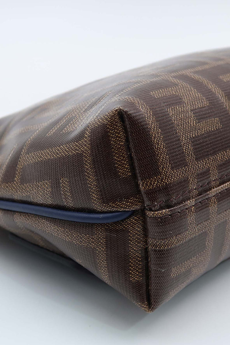 Mania Pyramid Pouch Brown