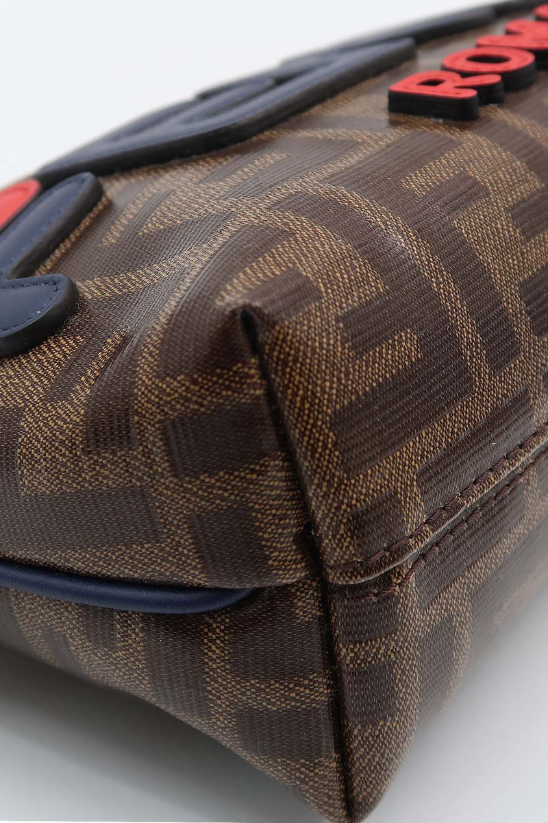 Mania Pyramid Pouch Brown