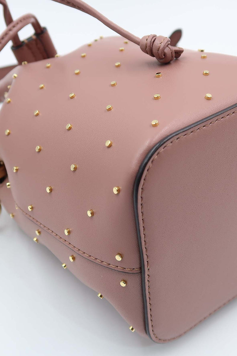 Mini Studded Mon Tresor Rose Pink