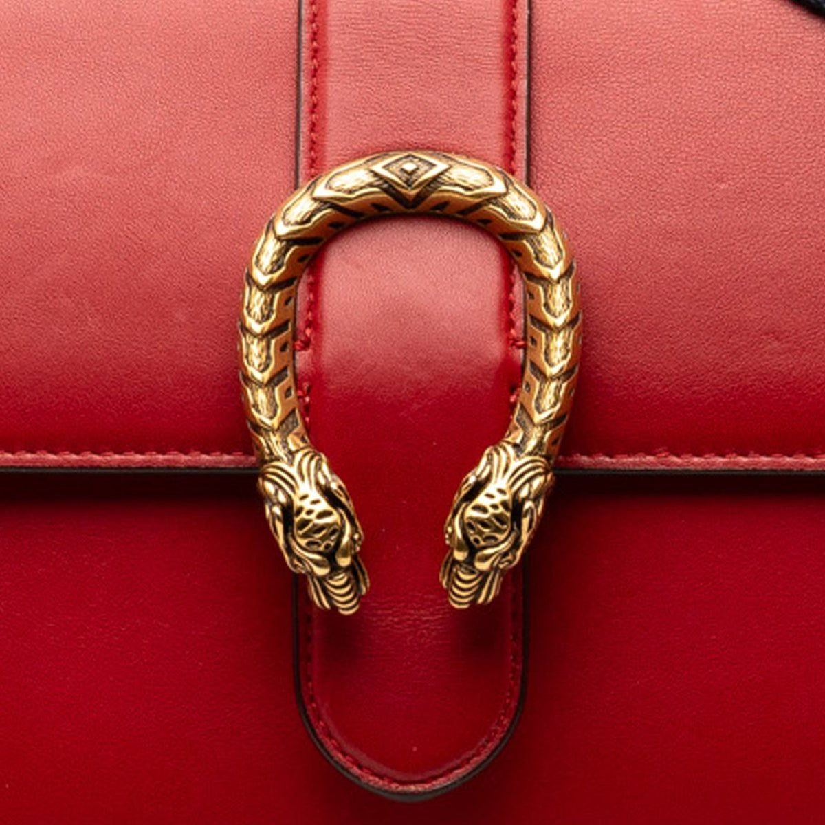 GUCCI Medium Bamboo Dionysus Web Satchel