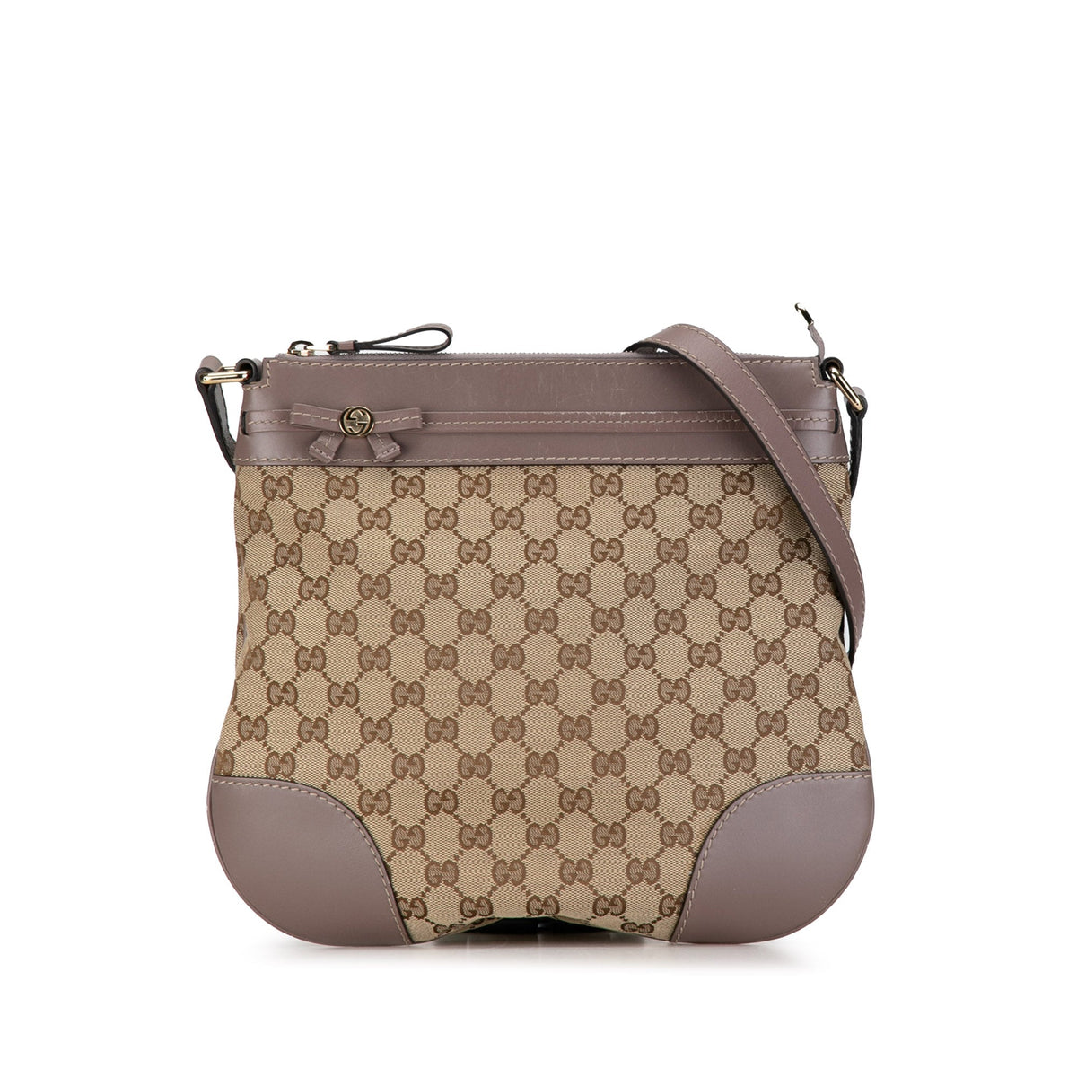 GUCCI GG Canvas Mayfair Crossbody Bag