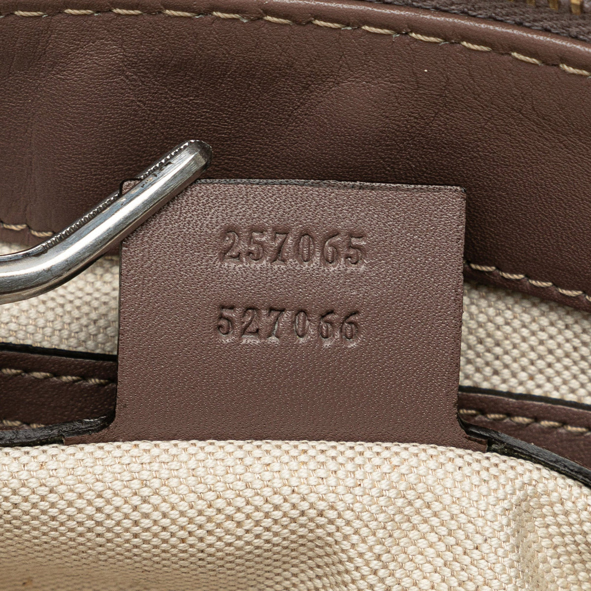 GUCCI GG Canvas Mayfair Crossbody Bag