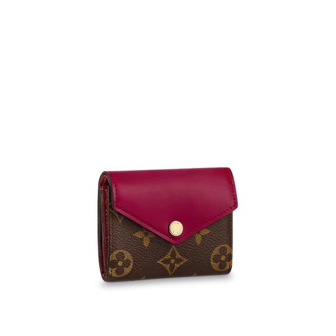 Louis Vuitton ZOÉ WALLET FUSHIA