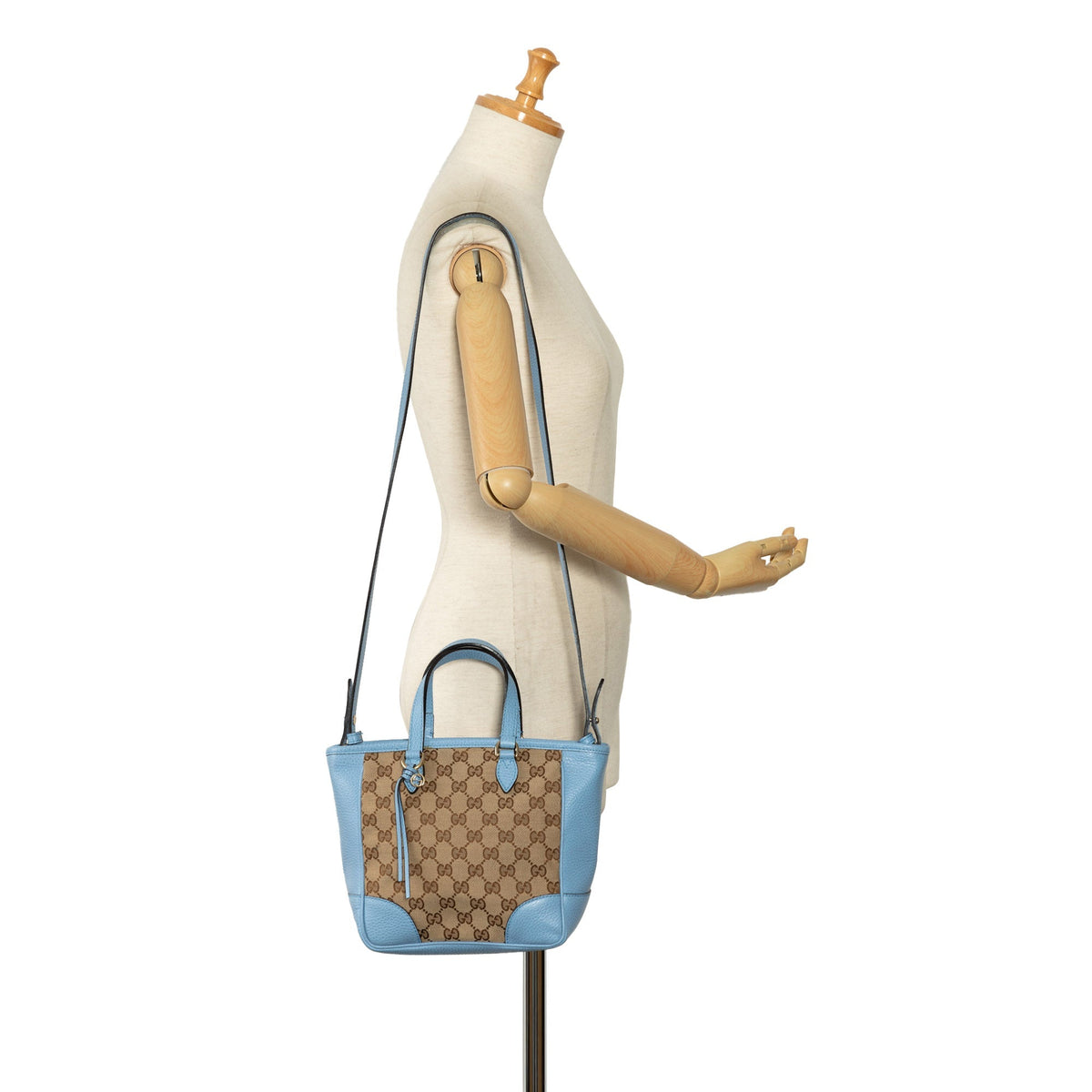 GUCCI GG Canvas Bree Satchel
