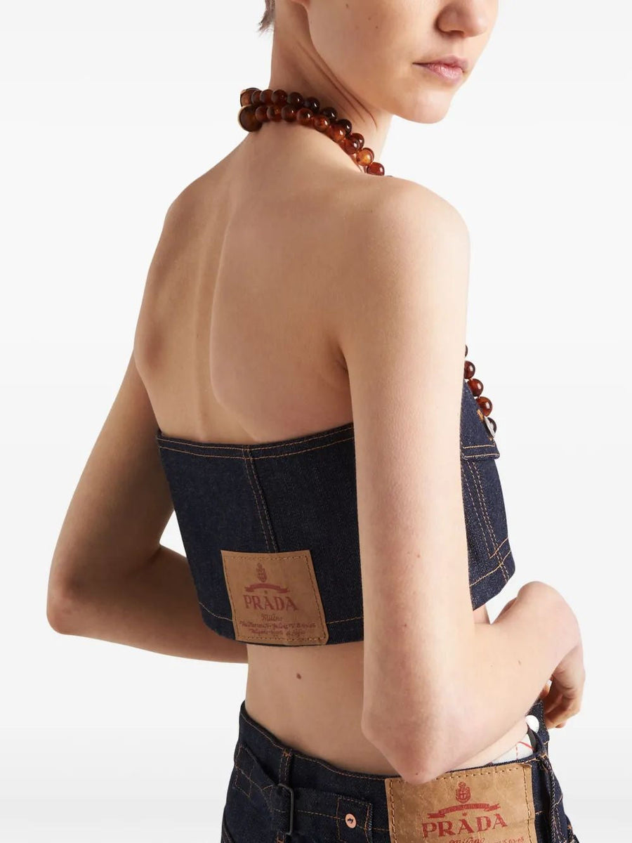 PRADA Chic Cotton Top for Women - FW24 Collection