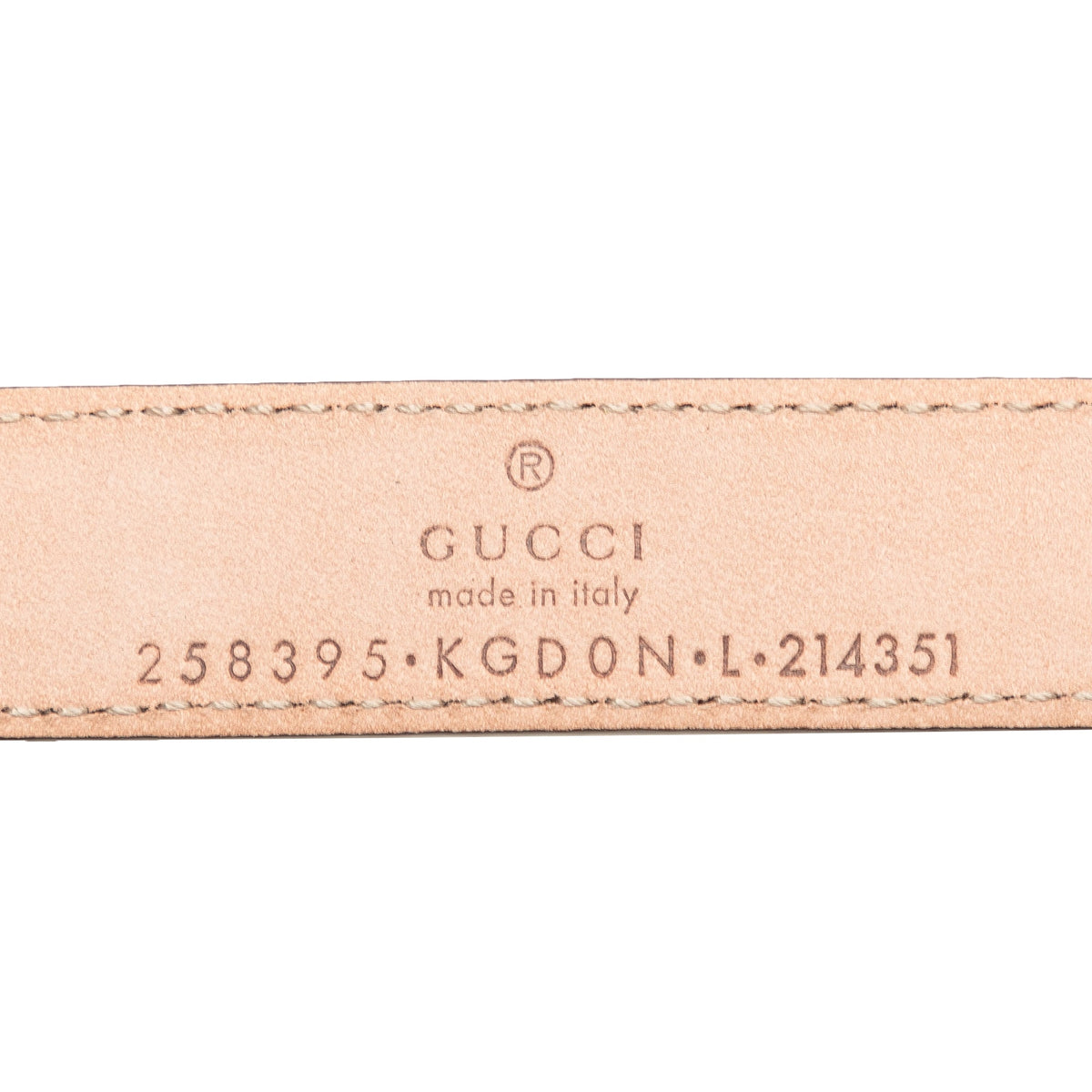 GUCCI GG Supreme Interlocking G Belt