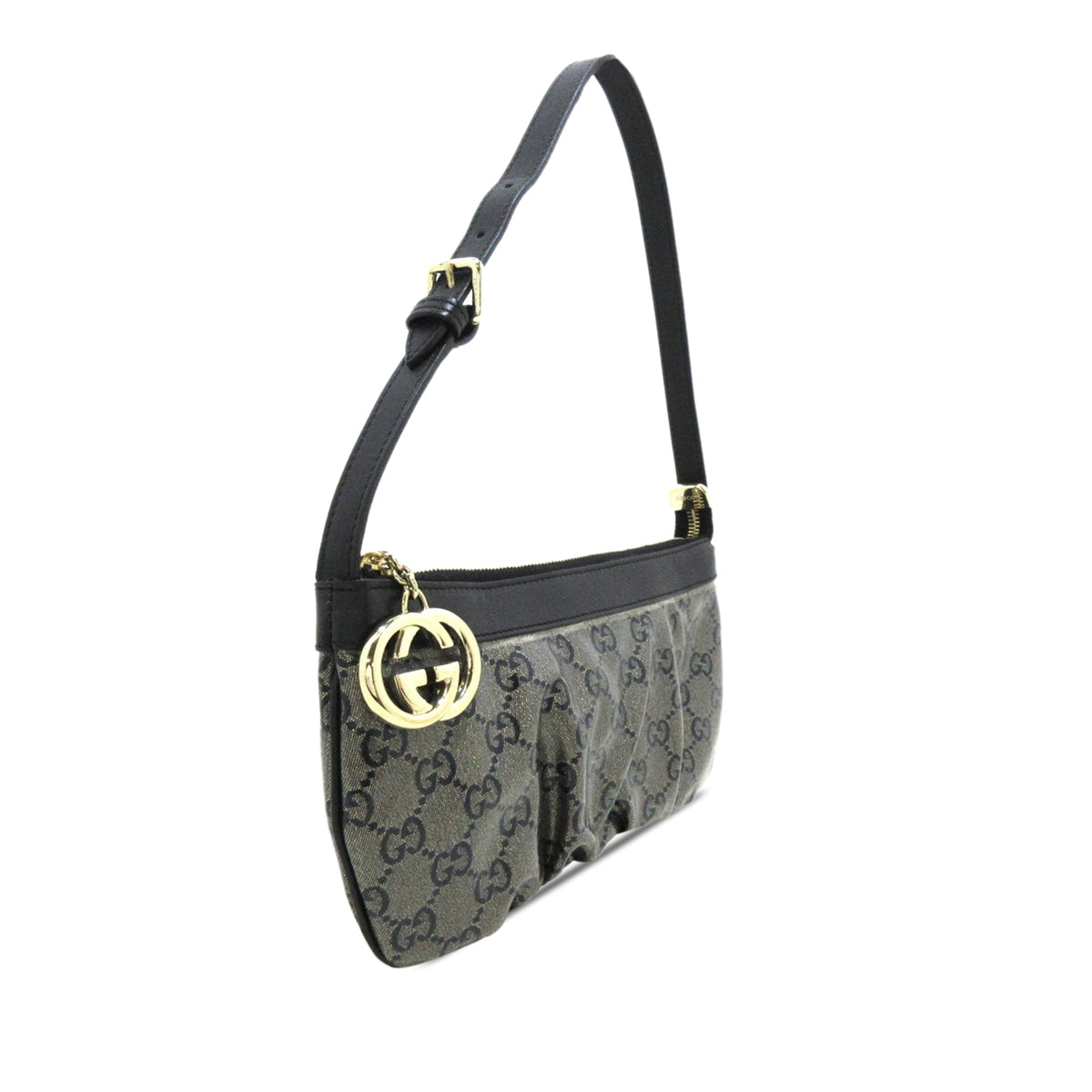 GUCCI GG Crystal Interlocking G Shoulder Bag