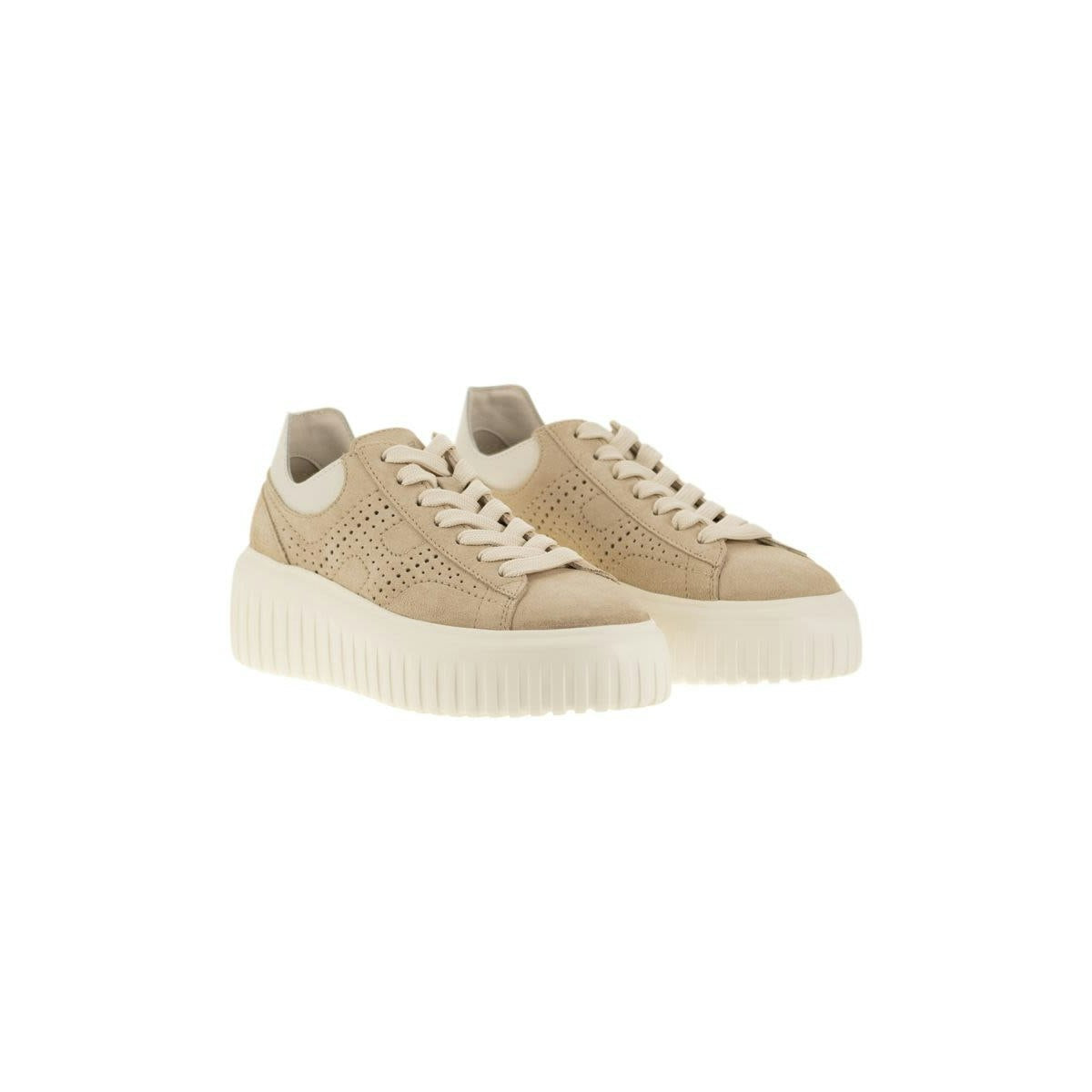 H-STRIPES NUBUCK TRAINERS