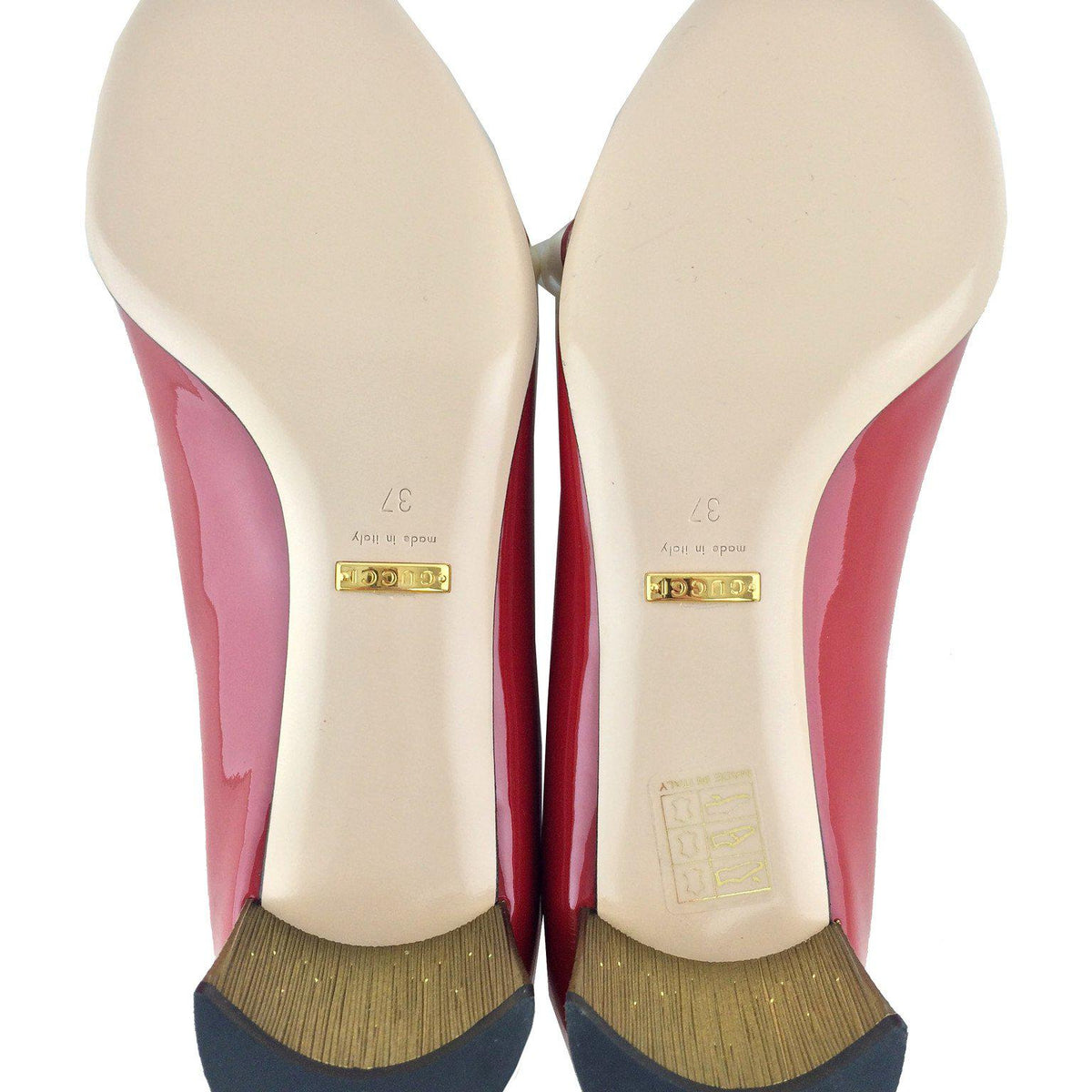 Gucci Arielle Patent Leather Pumps Size 7/37