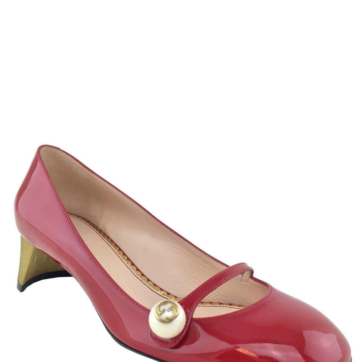 Gucci Arielle Patent Leather Pumps Size 7/37