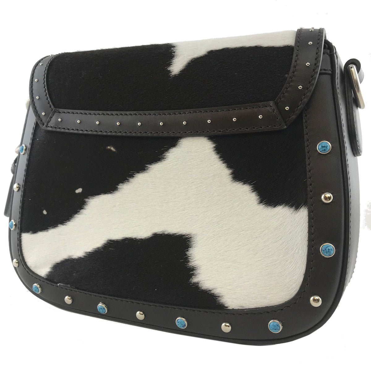 Gucci Cow Print Medium Lady Web Bag