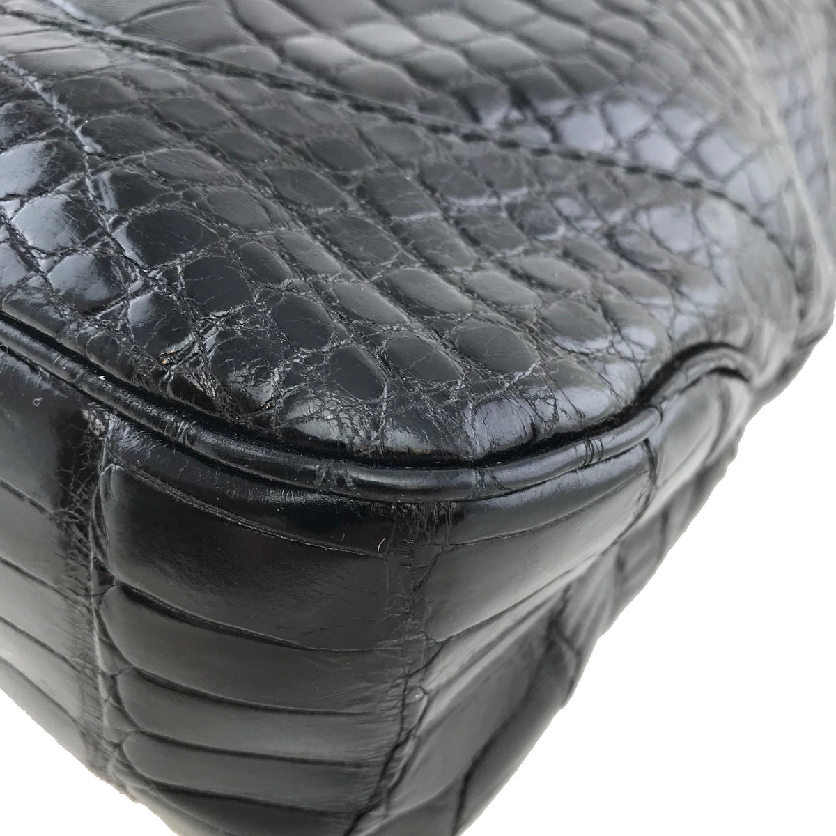 Gucci Crocodile Jackie O Hobo Bag