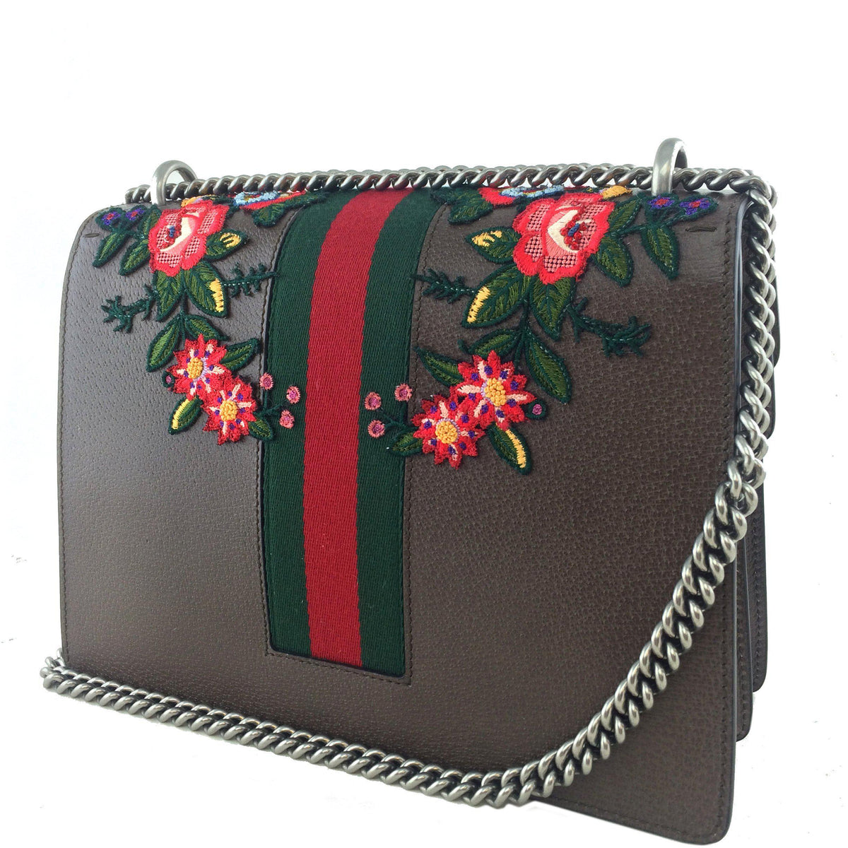 Gucci Dionysus Medium Embroidered Shoulder Bag NEW