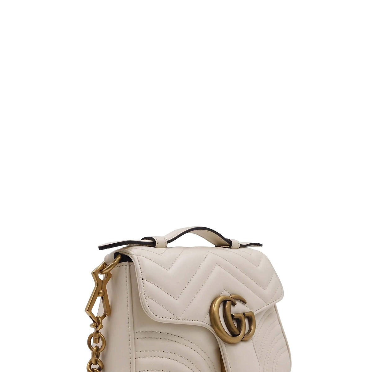 GG Marmont Mini Top Handle Bag