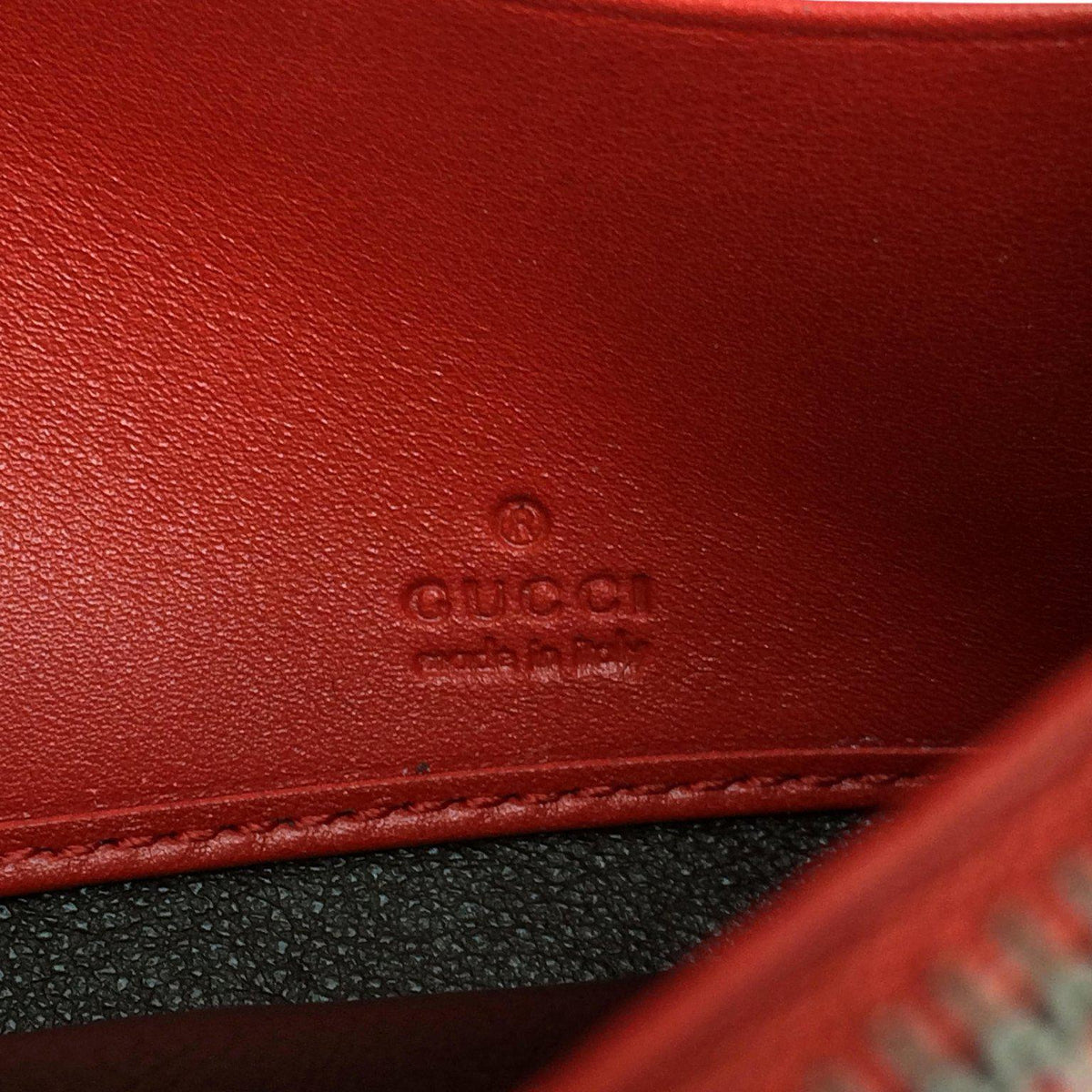 Gucci Lady Web Python Continental Wallet