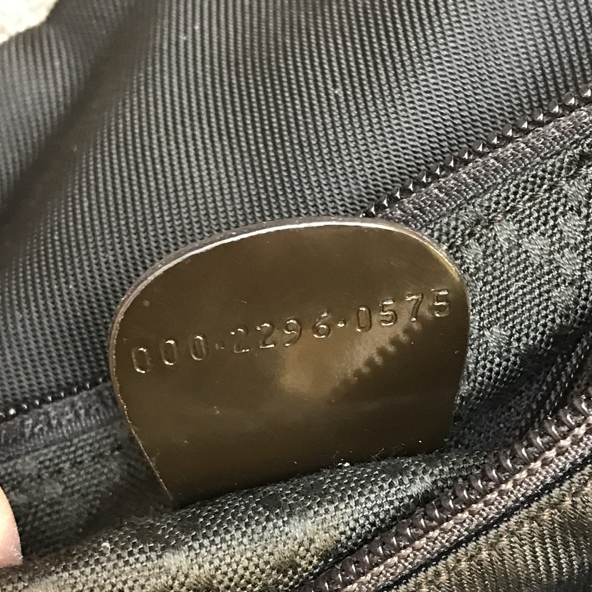 Gucci Nylon Bamboo Handle Bag