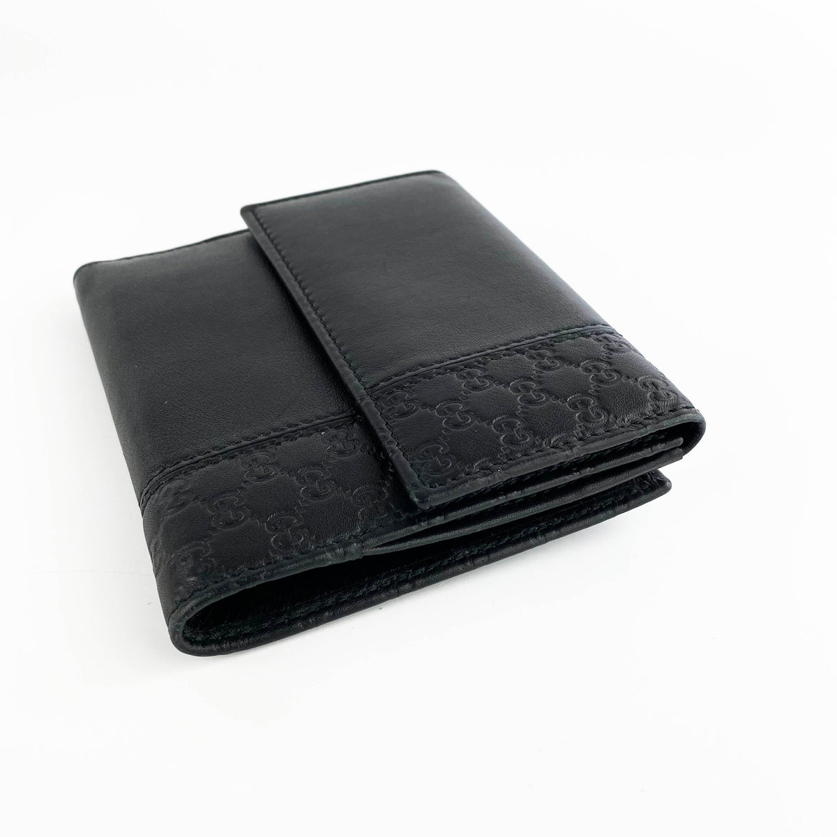 Gucci Black Compact Wallet