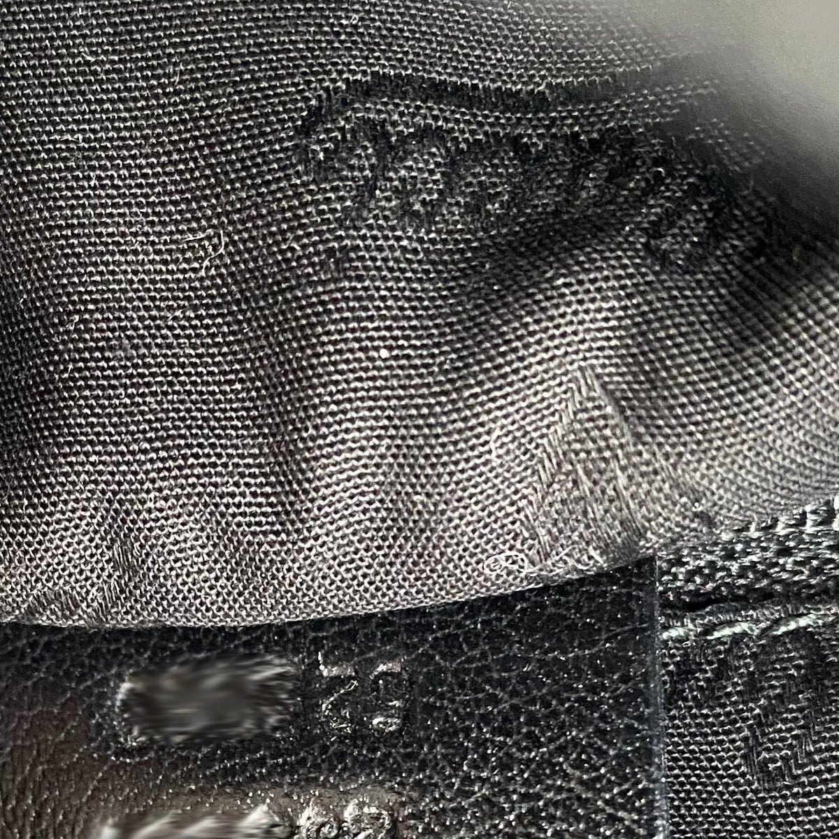 Gucci Black Guccissima Hobo Bag