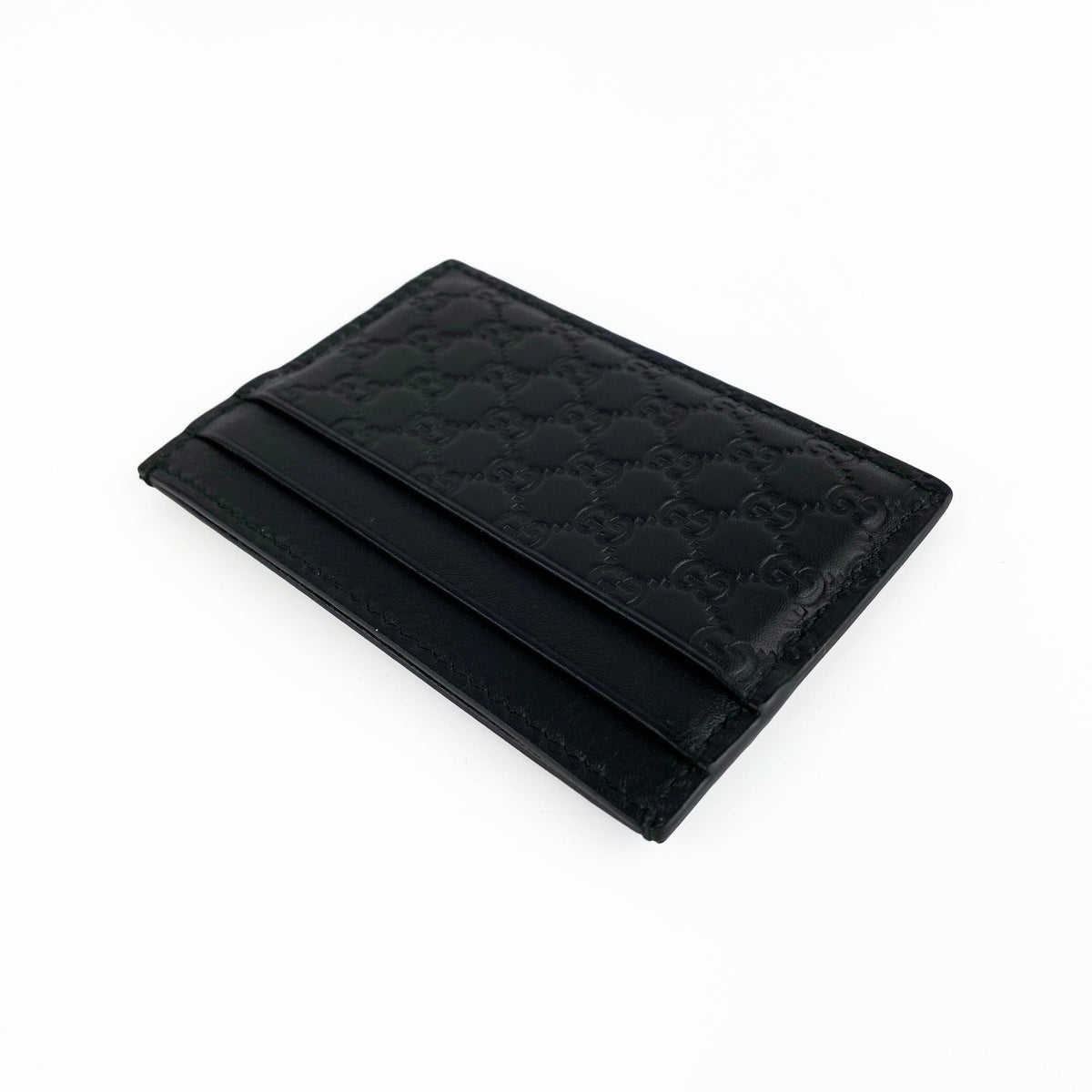 Gucci Black Signature Card Case